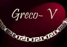 Greco V - řetízek zlacený